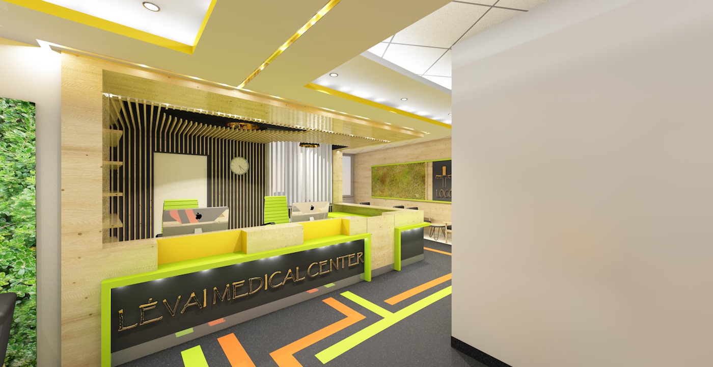 fogorvosi és járóbeteg magánegészségügyi szolgáltató egység recepciója